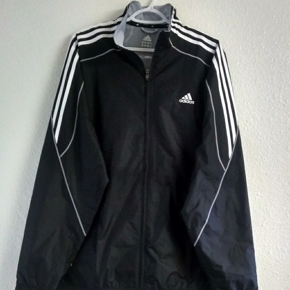 Adidas Tri Color Varsity Wind Jacket. - Picture 3 of 5